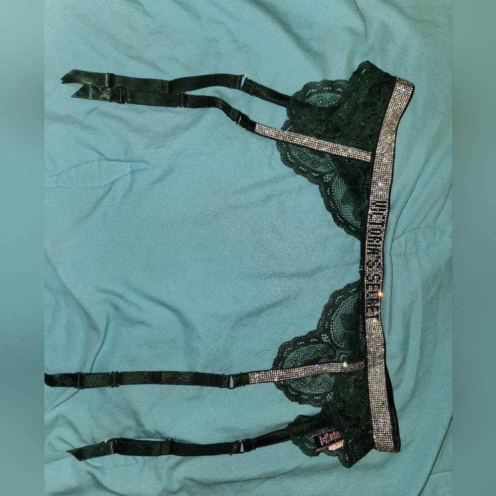 Green Victoria Secret Bling Belt